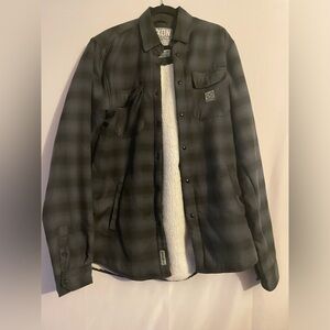 Dixxon Dark Gray Plaid Flannel Honcho Collectable